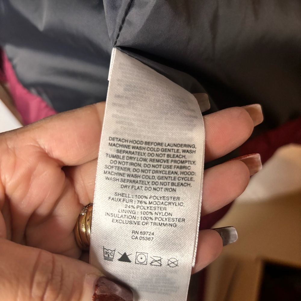 Columbia Snow Eclipse Mid Insulated Burgundy Jack… - image 7